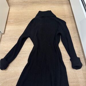 Elegant Black Turtleneck Sweater